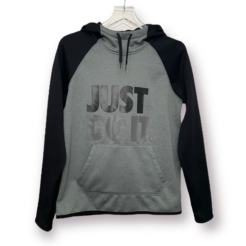 Grey and Black Nike Sweatshirt